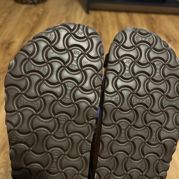 Birkenstock Yara brown leather ankle strap sandals shoes women’s eur 38 new - Picture 2 of 6